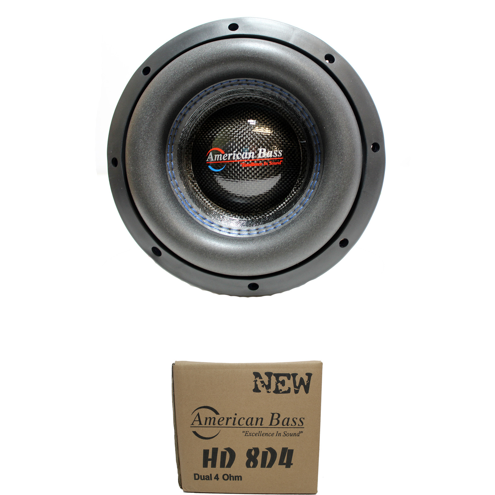 american bass 8 subwoofer
