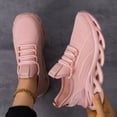 thumbnail image 5 of Domzle Hands Free and Supportive Walking Shoes for Women, Lightweight Walking Sneakers with Cloud Cushion Sole, Spacious Toe Box for Comfort & Relief Pink, 5 of 6