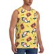 thumbnail image 2 of Balery Pineapples Sharks In Hawaiian Camisetas sin mangas para hombre, absorbe la humedad y protege contra el mal olor.-Large, 2 of 7