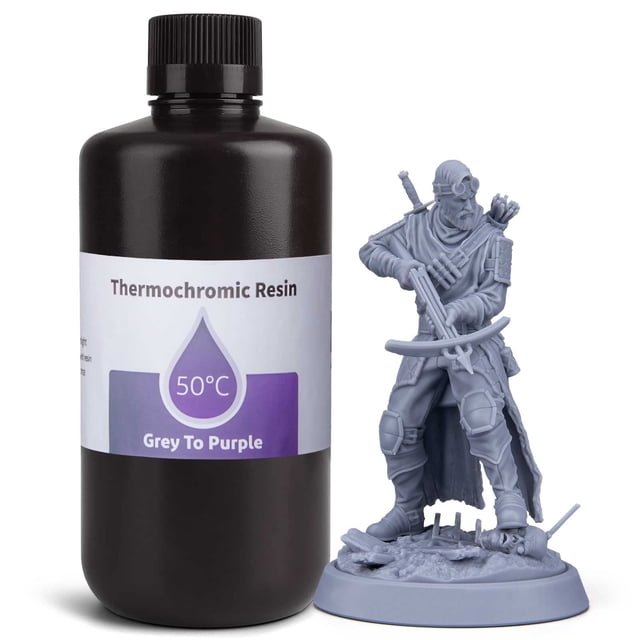 Resina termocrómica para impresora 3D ELEGOO, curado UV, 1 kg