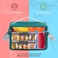 thumbnail image 4 of TIMIFISLunch Bag Insulated Lunchbox Bag Large Capacity Reusable Bag Foldable Tote Hot And Cold Food Transport Camping Delivery Grocery, 4 of 7