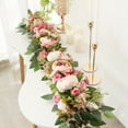 thumbnail image 4 of Vendido por 2 uds nueva mesa de flores con arco de boda decoración Floral para fiesta de vid Material: plástico + seda ANGGREK Otros, 4 of 8