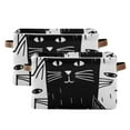 thumbnail image 2 of Black and White Cats Storage Bins Baskets With Handles Storage Box Clothes Organizer Organization Toys, 2 of 7