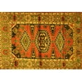 thumbnail image 1 of Ahgly Company Indoor Rectangle Persian Yellow Traditional Area Rugs, 6' x 9', 1 of 4