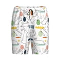 thumbnail image 4 of Wukai Easter Rabbit Men’s Short Pajama Pants With Pockets Soft Sleep Pj Shorts for Men-4X-Large, 4 of 6