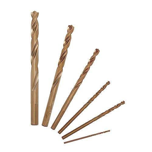 Milwaukee 6Pc, Cobalt Red Helix Drill Bit Set for Drill Drivers 48-89-2330