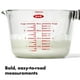 thumbnail image 4 of Vaso medidor OXO Good Grips de vidrio borosilicato, 4 tazas, 4 of 6