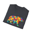 thumbnail image 4 of Mama Bear Autism Awareness Mental Health Mom Unisex Softstyle T-Shirt, 4 of 4