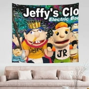 SML Idea Jeffy Tapestry Decor Luxury Wall Hanging Tapestries For Bedroom Living Room Dormitory Mural Blanket 60x51in