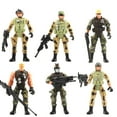 thumbnail image 3 of kusrkot Action Figures Play Set Fashion Landscape Decor Multipurpose Troop Toy B, 3 of 9