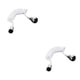 thumbnail image 3 of Toystoory Extension Leakproof Splashproof 2 Extender Replacement Accessories Gear Connector Household Adjustable Blanco 2Conjunto, 3 of 6