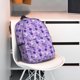 thumbnail image 3 of Easygdp Violet Mochila Ligera de 15 Pulgadas para Estudiantes, Mochila Cómoda para la Escuela y Viajes, Correas Ajustables, 3 of 6
