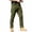 #22Green, variant on Men's Tactical Cargo Pants Stretch Ripstop Lightweight Waterproof Multi Pockets Work Hiking Outdoor Casual Pants (No Belt)