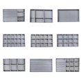 thumbnail image 4 of Caja para guardar anillos, pendientes y joyas, bandeja de franela para el hogar, 4 of 4