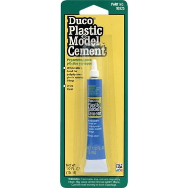 Devcon 90225 0.5 oz. Duco Plastic & Model Cement Tube - Clear