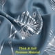 thumbnail image 5 of Cortinas Blackout Estelar Textiler Azul Piedra con Diseño de Palma, 5 of 9