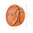 thumbnail image 3 of Basketball Football Shape Sport Fashion Creative Alarm Clock 3D Stereo Digital Clock, 3 of 5