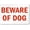 Metal tin sign 704, variant on Beware Of Dog Vintage Property Decor Metal Tin Sign Aluminum Warning Sign Vintage Decorative Wall Art Plaque for Home Office Business Garage Farm Yard Indoor Outdoor Wall Decor 8x12 Inch