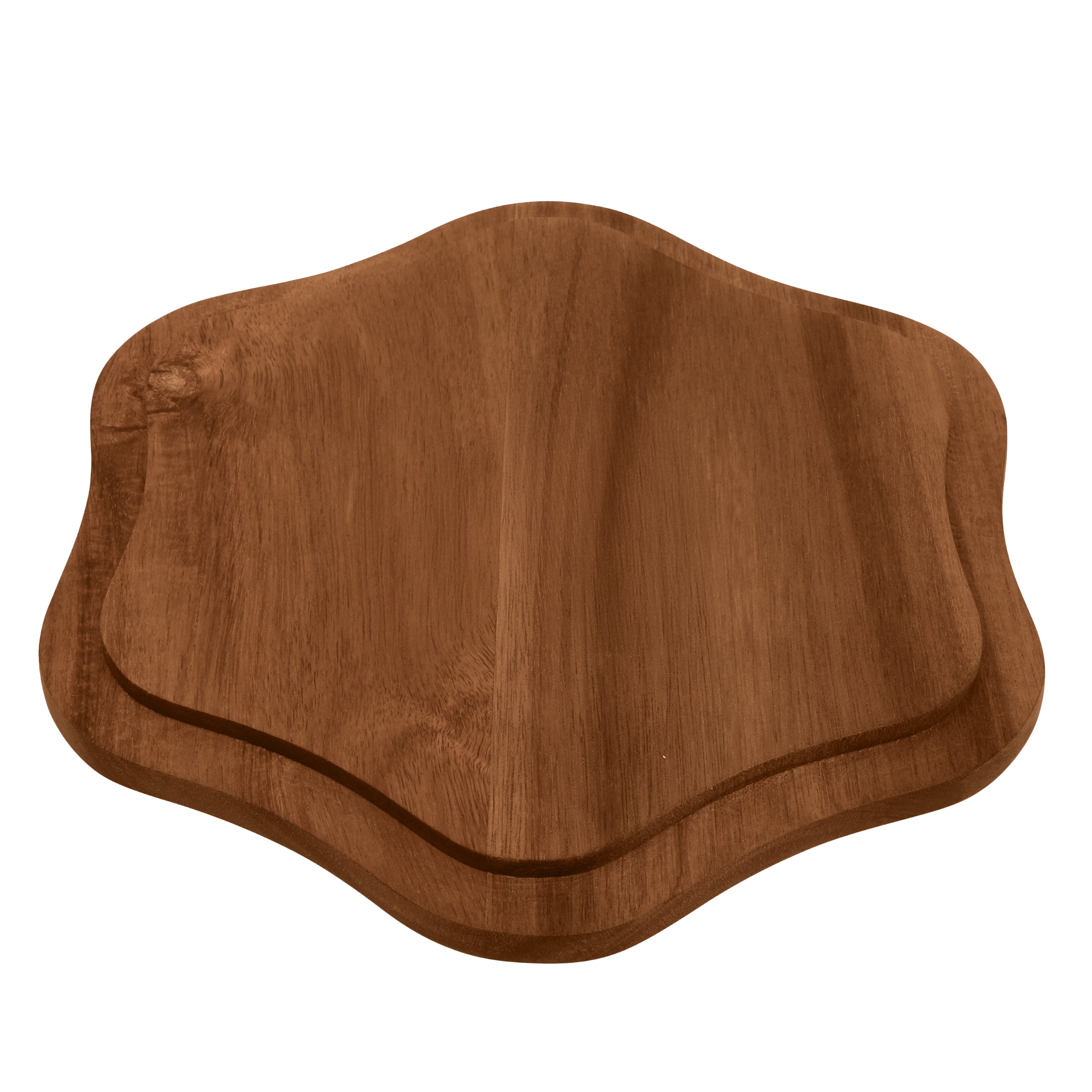 The Pioneer Woman 9-Inch Snowflake Stoneware Baker with Wood Lid, White