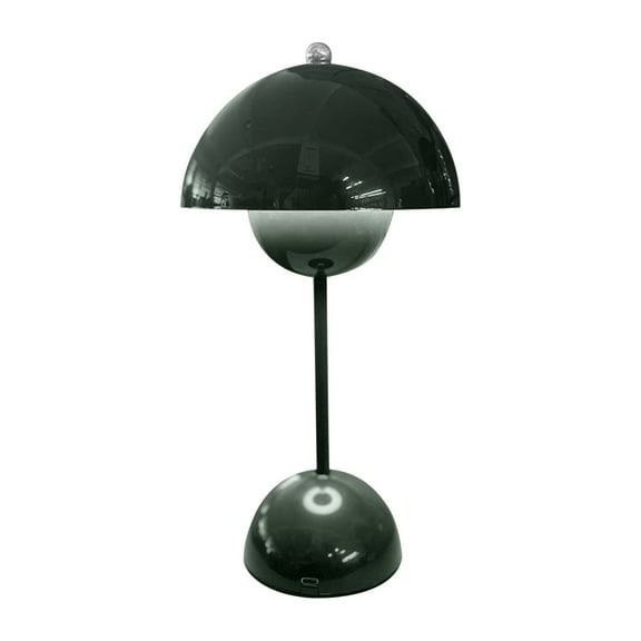 PONPRNGY Danish Flower Bud Table Lamp Wedding Room Bedroom Desk Decoration Lamp Bedside Lamp Rechargeable