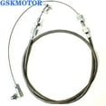 thumbnail image 1 of GSKMOTOR 24" Universal Throttle Cable Hi-Tech Braided Stainless Steel Throttle Cable for FORD CHEV, 1 of 5
