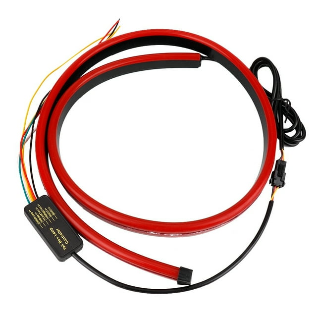 Brake Lights Flexible Brake Lights High Mount Brake Lights Auto Brake Lights High Mount LED Flexible Strip Warning Signal Light Brake Lights Auto Accessory