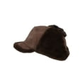 thumbnail image 3 of WITHMOONS Winter Corduroy Earflap Baseball Cap Fleece Trapper Hunting Hat KRT1480 (Brown), 3 of 6