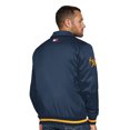 thumbnail image 2 of Men's Tommy Jeans Navy Denver Nuggets Jacob Chain Stitch Applique Full-Snap Varsity Jacket, 2 of 3