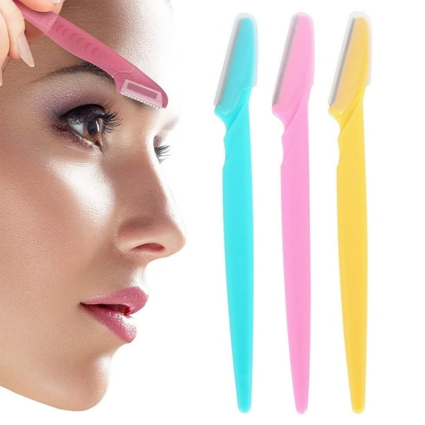 2 en 1 Épilateur de Sourcils Électrique Tondeuse à Sourcils avec deux têtes pour lèvres nez visage - Electroménager