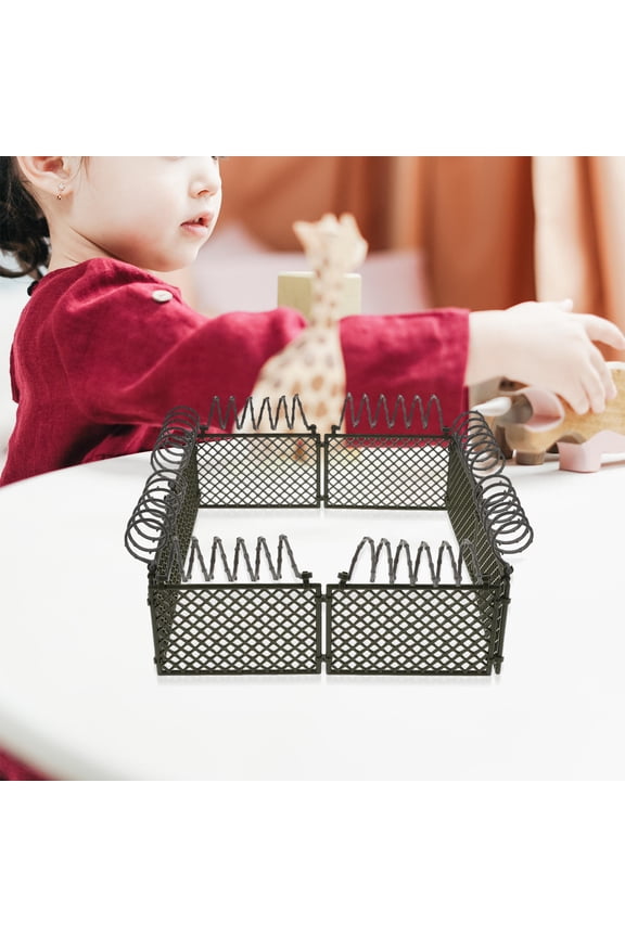 Jail Mini Prison Model 19.00X19.00X8.70CM Dark Green