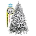 thumbnail image 1 of Árbol De Navidad Artego Pino Navideño 220 Cm Super Nevado 2500 Ramas Premium con base de metal + maleta transportadora, 1 of 7