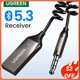 thumbnail image 2 of UGREEN-Receptor inalámbrico para coche USB a conector jack de 3.5 mm, adaptador auxiliar para Bluetooth, micrófono de manos libres, altavoz de automóvil, música, 2 of 4