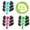 style:style3, variant on 4pair Elastic Shoe Laces - No Tie Shoelaces for Adults and Kids, Lock-in for Safety - Tieless Shoestrings One Size - style:style1