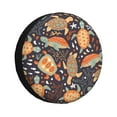thumbnail image 2 of Balery Turtles and Sea Plants Tire Covers - Tough Tire Wheel Protector for Truck, SUV, Trailer, Camper, RV -16 inch, 2 of 8