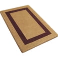 thumbnail image 2 of Legendary Doormats Blank Coco Coir Doormat Outdoor Welcome Door Mat with Single Black Picture Frame Border - Brown - 30" x 48", 2 of 6