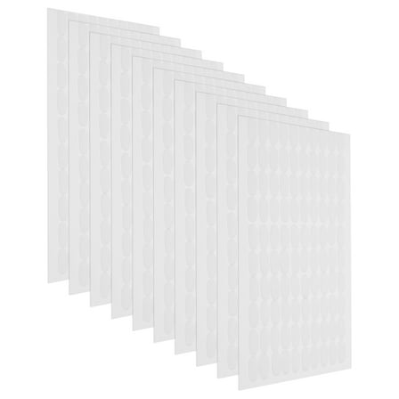 TEHAUX 1000pcs Clear Sticky Putty for Walls, Reusable Adhesive for Hanging Photos, Posters, Lightweight Items in Home and Office Use