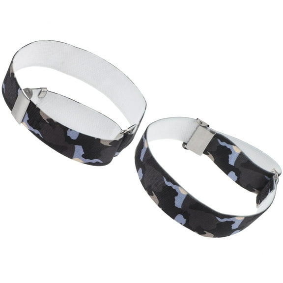 LOLIPPYY 1Pair Mens Shirt Sleeve Armband Garters Stretchy Durable Elastic Sleeve Cuffs