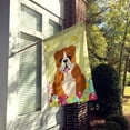 thumbnail image 2 of Carolines Treasures BB6120CHF Easter Eggs English Bulldog Red White Flag Canvas House Size, 2 of 4