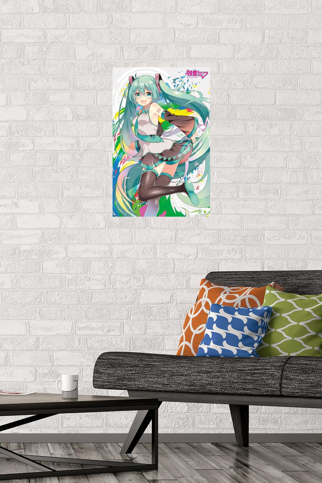 Hatsune Miku - Color Splash Wall Poster, 14.725