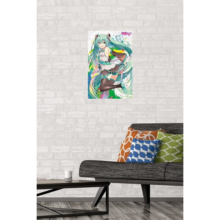 Hatsune Miku - Color Splash Wall Poster, 14.725
