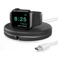 thumbnail image 2 of Soporte de carga compatible con Apple Watch, estación de carga portátil, soporte de base para gestión de cables, organizador para iWatch con correa, 2 of 8