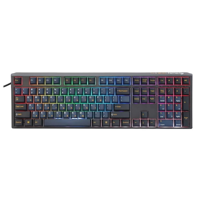 Teclado mecánico Ducky One 3 Pro Nazca RGB con switches Cherry MX2A Red