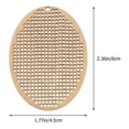 thumbnail image 4 of Quentinu 5Pcs Wooden Cross Stitch Chips DIY Gift Wooden Chip Pendant Mini Cross-stitch Board, 4 of 6