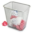 thumbnail image 4 of YBM Home 3 Gallon Trash Can Wastebasket Recycling Bin for Office - 6 Pack, Silver, 4 of 7