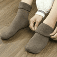 thumbnail image 2 of Calcetines de lana extra gruesos para mujer, suaves, cálidos, cómodos, informales, para invierno Ormromra CPB-YY61-3, 2 of 5