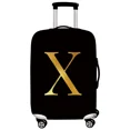 thumbnail image 1 of Luggage Protective Cover Thick Elastic Luggage Protective Covers Dust Cover Anti-Scratch Protective Suitcase Cover Letter Series 8letterX L(26 - 28 inch), 1 of 6