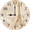 QQedy-2, variant on Eveokoki 10Inch Wooden Clocks Art Hanging Clocks Silent Non-Ticking Wall Clock Battery Operated Round Home Tower With The Words Style Arabic Numeral Vintage Decorative Wall Clocks
