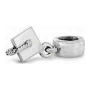 PANDORA JEWELRY COMPANY Graduation Hat Charm in Silver, 790270