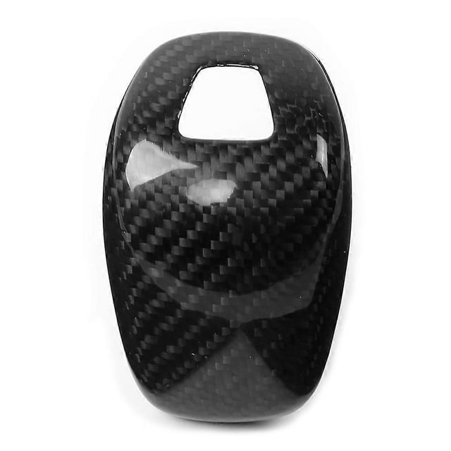 Gear Shift Head Cover Black Carbon Fiber Replacement Kit Fit for Porsche Paramera 17-20