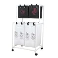 thumbnail image 3 of Cesto de ropa sucia con ruedas Cesto de ropa sucia portátil de gran capacidad Cesto de ropa sucia para el hogar Cesto de ropa sucia para la oficina M, 3 of 8